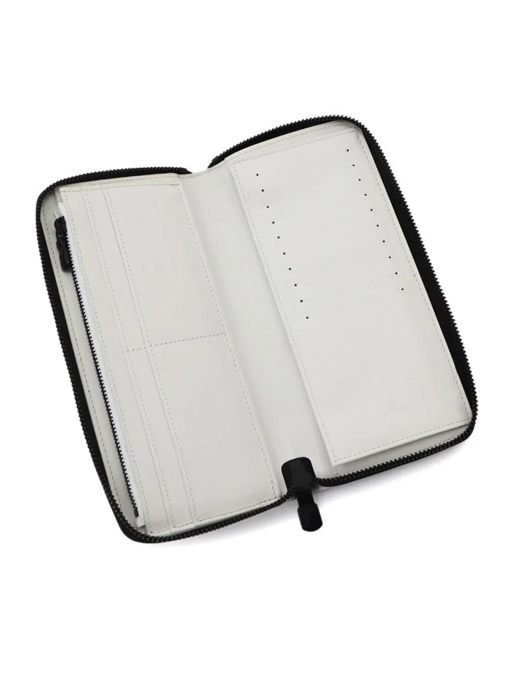 Louis Vuitton Monogram Shadow Zippy Wallet Vertical Leather White